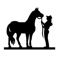 2Pcs 13.9*11.5CM Black or White Die Cut Vinyl Decal