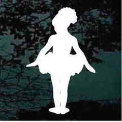 Little Ballerina Decals | Die Cut Vinyl Decal