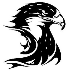 Car Domineering Eagle Head Decals Decal Die Cut Vinyl Decal