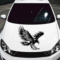 Buy Black/white New Reflective Car Hood Decal Side Door Die Cut Vinyl Decal