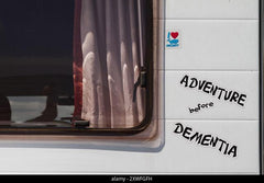 Adventure Before Dementia Die Cut Vinyl Decal