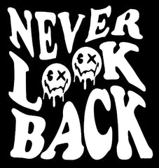 Never Look Back Die Cut Vinyl Decal