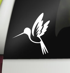 Hummingbird Decal | Hummingbird Flying Decal Die Cut Vinyl Decal