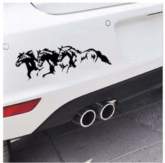 Running Horses Car Sticker Die Cut Vinyl Decal