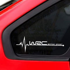Designer Heartbeat Car Sticker Die Cut Vinyl Decal