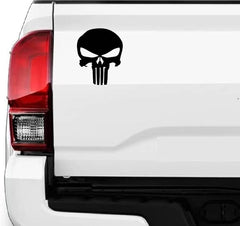 Punisher Skull Decal Vinyl Sticker, Die Cut Vinyl Decal