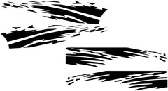 Striped Truck Sticker Bed Mud Splash Kit Racing Striped Rear Lathe Decal Vinyl Trim Accessories Waterproof Door Body Side Decal Trim for Truck Pickup SUV Vehicles Die Cut Vinyl Decal