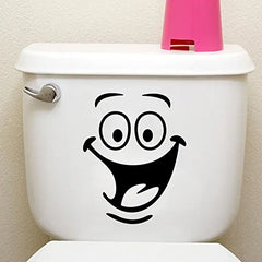 Bad Boy Pees Funny Cartoon Toilet Stickers PVC Wall Decals Home Decoration Items for Bathroom Tiles WC Waterproof Wallpaper Die Cut Vinyl Decal