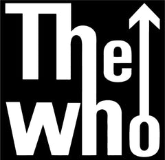 The Who Vinyl Die Cut Vinyl Decal/ Bumper For Windows, Cars, Trucks, Laptops, Etc.