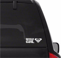 Roxy Girl Surf Vinyl Die Cut Vinyl Decal/ Bumper For Windows, Cars, Trucks, Laptops, Etc.