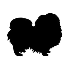 Pekingese Vinyl Die Cut Vinyl Decal/ Bumper For Windows, Cars, Trucks, Laptops, Etc.