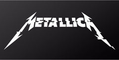 Metallica Hardwired New Album Logo Vinyl Die Cut Vinyl Decal/ Bumper For Windows, Cars, Trucks, Laptops, Etc.