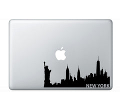 New York Skyline Vinyl Die Cut Vinyl Decal/ Bumper For Windows, Cars, Trucks, Laptops, Etc.