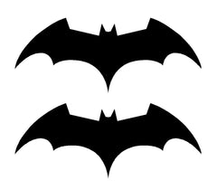 Batman Begins Symbol Vinyl Die Cut Vinyl Decal/ Bumper For Windows, Cars, Trucks, Laptops, Etc.