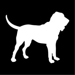 Bloodhound Vinyl Die Cut Vinyl Decal/ Bumper For Windows, Cars, Trucks, Laptops, Etc.