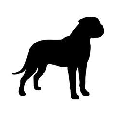 Bullmastiff Vinyl Die Cut Vinyl Decal/ Bumper For Windows, Cars, Trucks, Laptops, Etc.