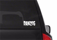 Danzig Band Logo Vinyl Die Cut Vinyl Decal/ Bumper For Windows, Cars, Trucks, Laptops, Etc.