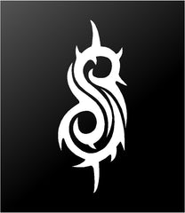 Slipknot S Logo Vinyl Die Cut Vinyl Decal/ Bumper For Windows, Cars, Trucks, Laptops, Etc.