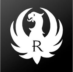 Ruger Pistols Rifles Firearms Logo Vinyl Die Cut Vinyl Decal/ Bumper For Windows, Cars, Trucks, Laptops, Etc.