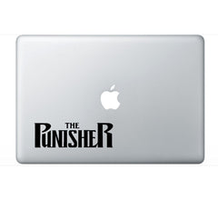 The Punisher Comic Book Letters Car Truck Window Laptop Vinyl Die Cut Vinyl Decal/ Bumper For Windows, Cars, Trucks, Laptops, Etc.
