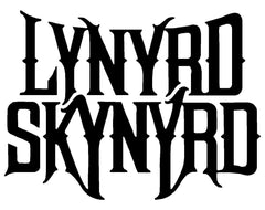 Lynyrd Skynyrd band Logo Vinyl Die Cut Vinyl Decal/ Bumper For Windows, Cars, Trucks, Laptops, Etc.