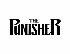 The Punisher Comic Book Letters Car Truck Window Laptop Vinyl Die Cut Vinyl Decal/ Bumper For Windows, Cars, Trucks, Laptops, Etc.