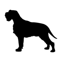 Wirehaired Pointing Griffon Vinyl Die Cut Vinyl Decal/ Bumper For Windows, Cars, Trucks, Laptops, Etc.
