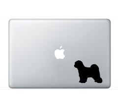 Tibetan terrier Vinyl Die Cut Vinyl Decal/ Bumper For Windows, Cars, Trucks, Laptops, Etc.