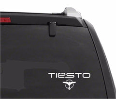 Tiesto Electro House DJ Vinyl Die Cut Vinyl Decal/ Bumper For Windows, Cars, Trucks, Laptops, Etc.