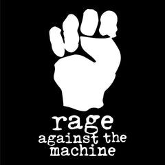 Rage Against The Machine Hand Vinyl Die Cut Vinyl Decal/ Bumper For Windows, Cars, Trucks, Laptops, Etc.