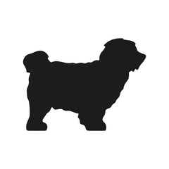 Coton De Tulear Vinyl Die Cut Vinyl Decal/ Bumper For Windows, Cars, Trucks, Laptops, Etc.