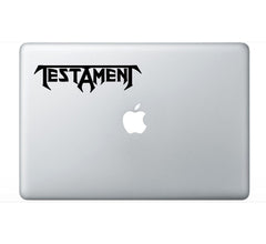 Testament Thrash Metal Band Vinyl Die Cut Vinyl Decal/ Bumper For Windows, Cars, Trucks, Laptops, Etc.