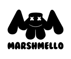 Marshmello EDM House Music DJ Logo Vinyl Die Cut Vinyl Decal/ Bumper For Windows, Cars, Trucks, Laptops, Etc.