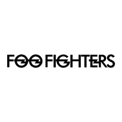 Foo Fighters Logo Concrete and Gold Vinyl Die Cut Vinyl Decal/ Bumper For Windows, Cars, Trucks, Laptops, Etc.