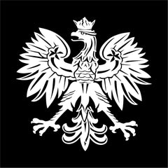 Polish Eagle Vinyl Die Cut Vinyl Decal/ Bumper For Windows, Cars, Trucks, Laptops, Etc.