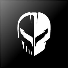 Corvette C8.R Racing Jake Skull Vinyl Die Cut Vinyl Decal/ Bumper For Windows, Cars, Trucks, Laptops, Etc.