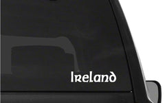 Ireland Vinyl Vinyl Die Cut Vinyl Decal/ Bumper For Windows, Cars, Trucks, Laptops, Etc.