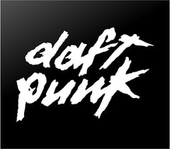Daft Punk Electro Disco House Music Vinyl Die Cut Vinyl Decal/ Bumper For Windows, Cars, Trucks, Laptops, Etc.
