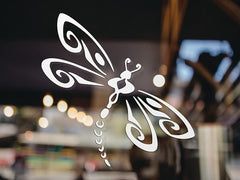 Dragonfly Die-Cut Vinyl Window Decal