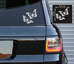 utterflies Vinyl Decals Die Cut Vinyl Decal/ Bumper For Windows, Cars, Trucks, Laptops, Etc (Copy) (Copy) (Copy)