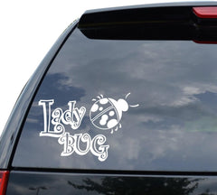 DiamondCutStickerz Cute Ladybug Ladybird Decal Die Cut Vinyl Decal