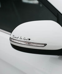 Trust in God Die Cut Vinyl Decal
