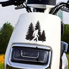 Forest Scene Die Cut Vinyl Decal