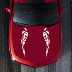 Racing Hood Stripes Decal Vinyl Stickers for Car SUV Truck Universal
