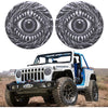 Headlight Decals for Jeep Wrangler – Purple Evil Eye Vinyl Stickers, Waterproof Headlight Covers Die Cut Vinyl Decal/ Bumper For Windows, Cars, Trucks, Laptops, Etc.