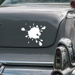 DUSCOKE Creative Ink Splatter Die Cut Vinyl Decal