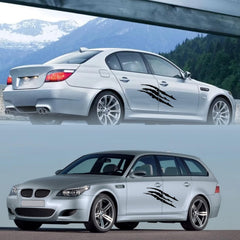 2PCS Claw Mark Decals for Cars,Headlight Car Sticker,Stripes Scratch Decal Vinyl for Sports Cars SUV Pickup Truck Window Motorcycles ect Die Cut Vinyl Decal