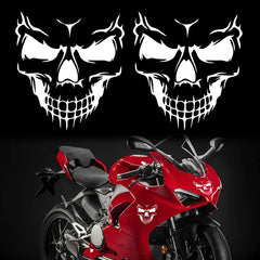 2Pcs Lightning Crack Motorcycle Reflective for Motorbike Front Fairing Racing Helmet Scooter Self-adhesive Vinyl Decals Die Cut Vinyl Decal