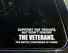 Sign Depot Support The Troops For Windows, Cars, Trucks, Laptops, Etc