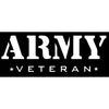Army Veteran - Car Window - Premium Vinyl Decal/Sticker | Die Cut Vinyl Decal/ Bumper For Windows, Cars, Trucks, Laptops, Etc.